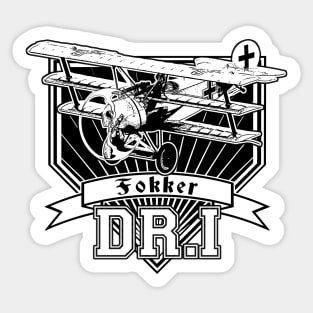 Fokker DR1 Sticker